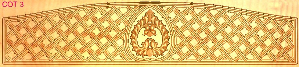 COT DESIGNS - COT-03 Divine Carved Relief CNC Design